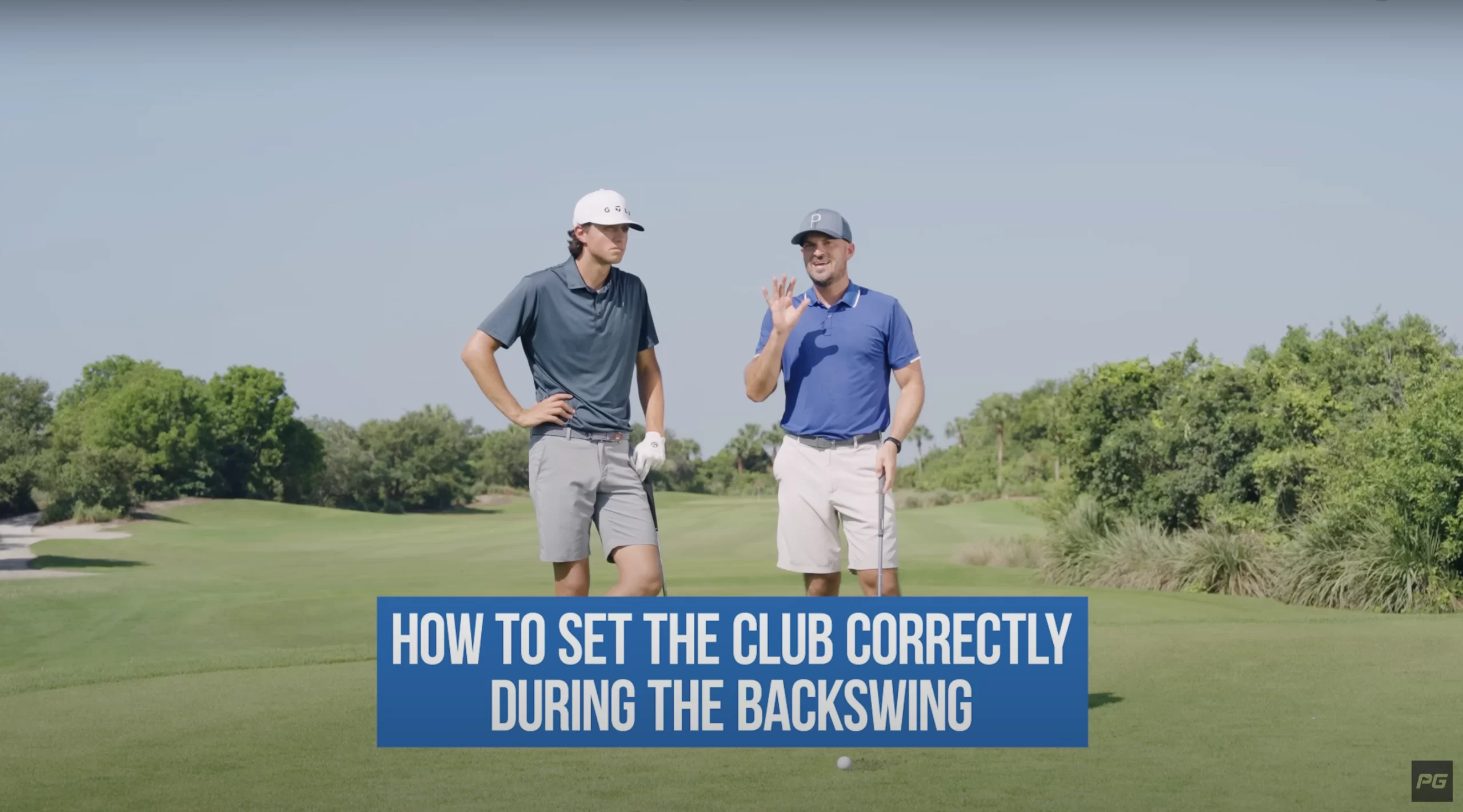 How to set the club correctly during the backswing