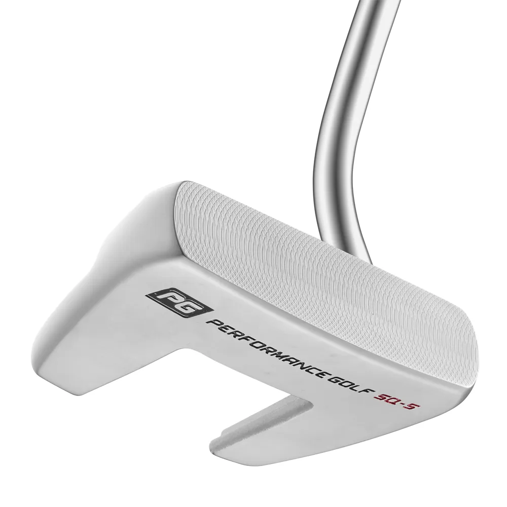 Close up images of SQ putter and it's features