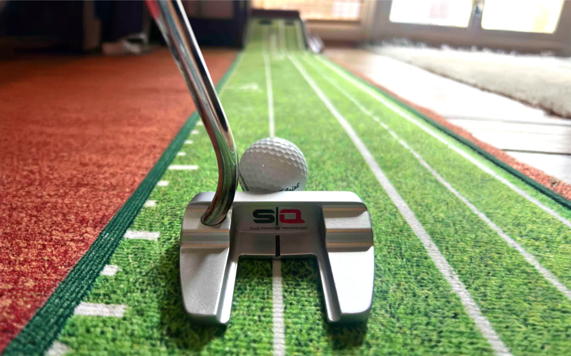 Up close look at the unique and revolutionary design of the SQ Putter