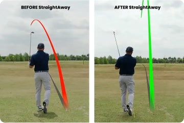 Image of a good shot vs a bad shot